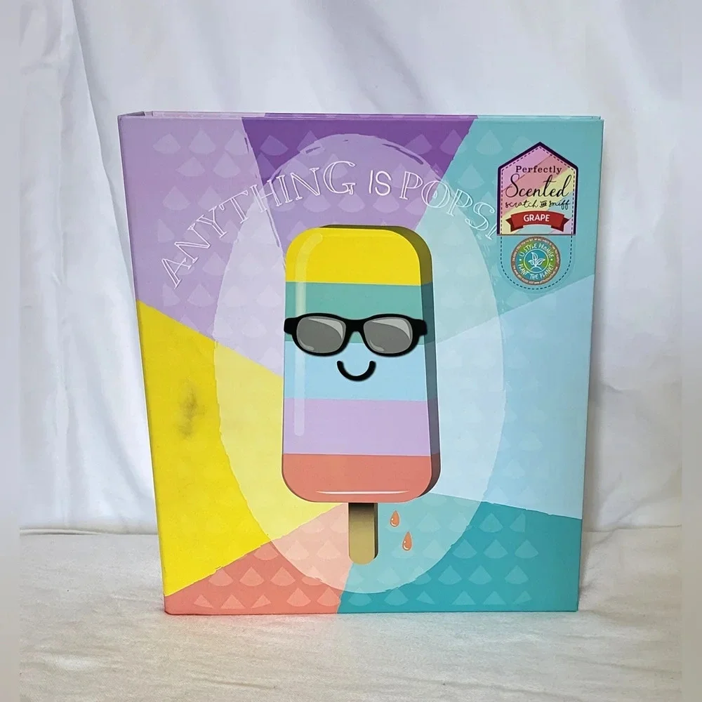 New U Style Perfect Scents Grape Scratch &‎ Sniff 3-Ring 1